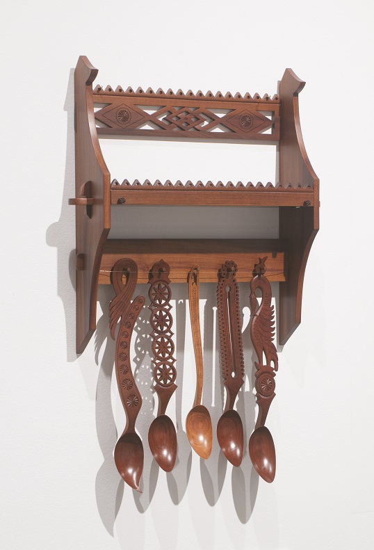 Spoon Rack with 5 spoons